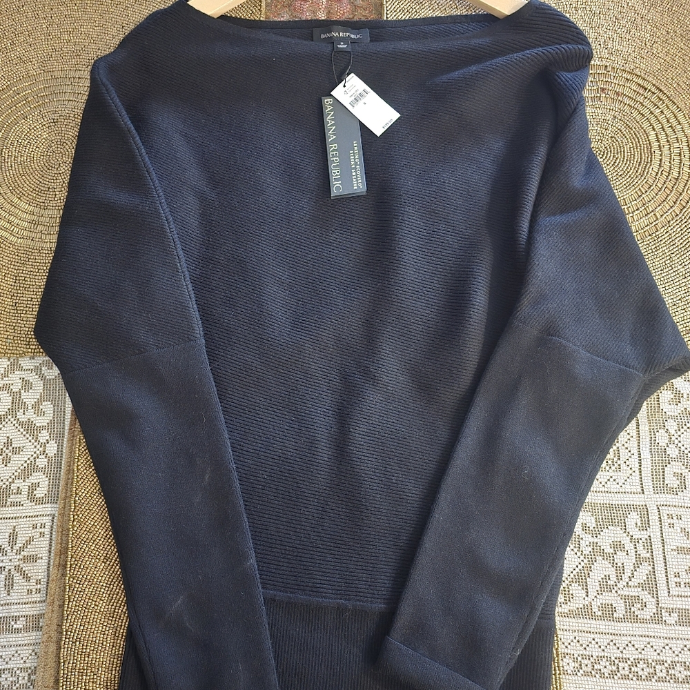 Banana Republic Lenzing Ecovero Sweater Dress Size Small NWT